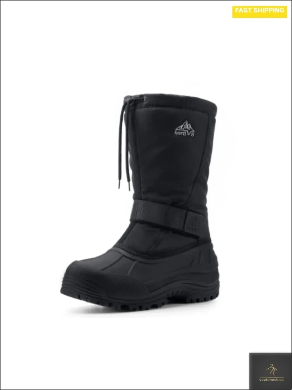 NORTIV 8 Waterproof Insulated Winter Snow Boots Men's Outdoor Tall Boots
